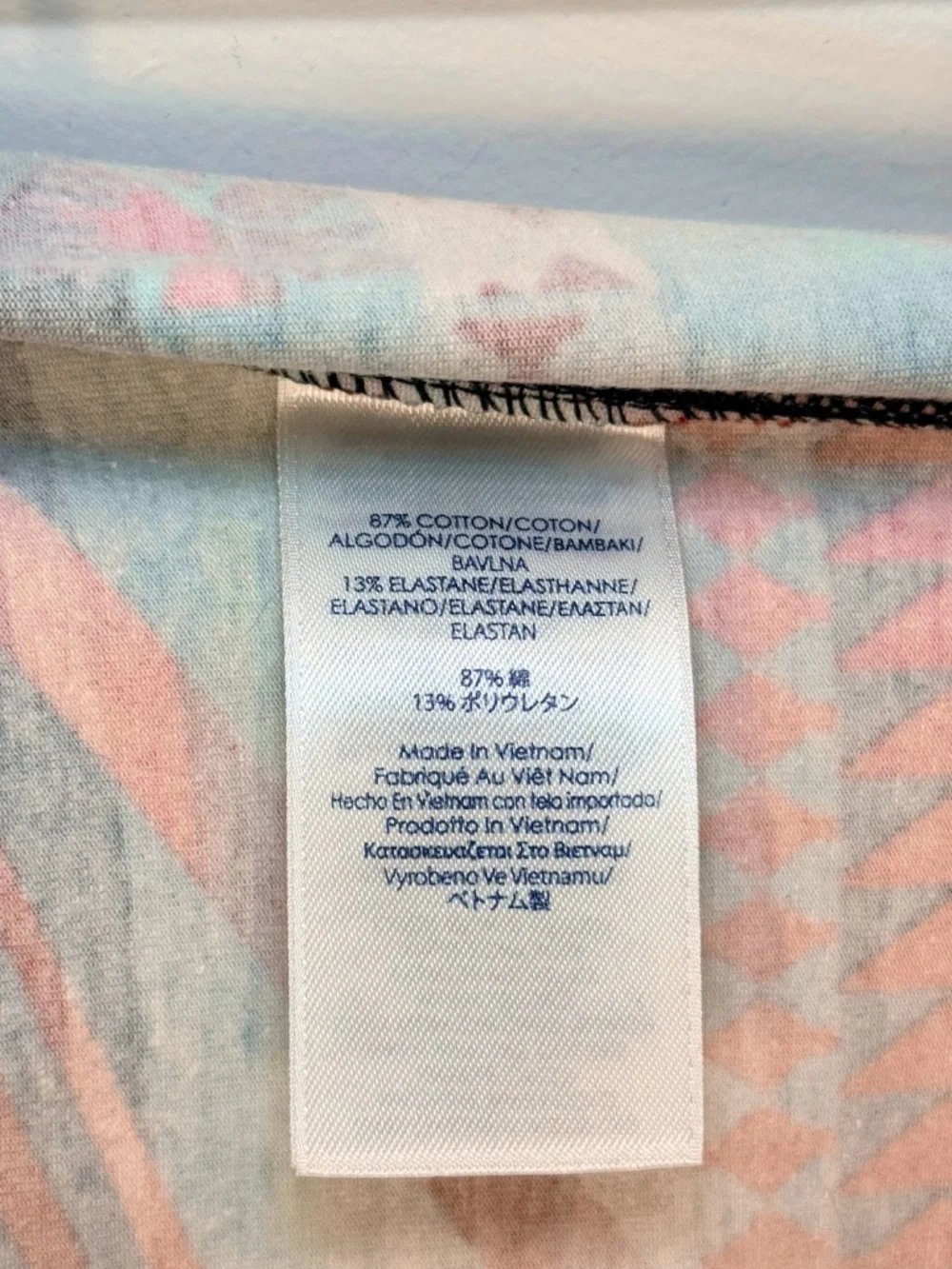 NWT Chaps Sport Aztec Print Leggings Southwestern L